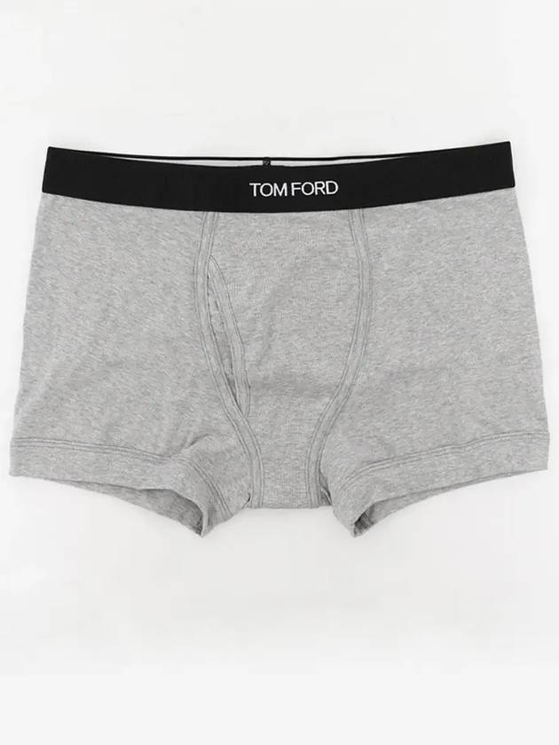 Men's Classic Fit Boxer Briefs Grey - TOM FORD - BALAAN 3