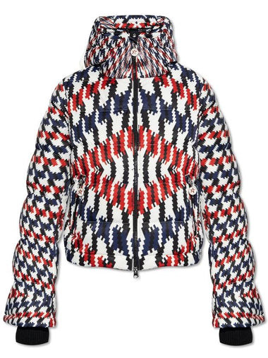 Perfect Moment Down Jacket Houndstooth, Women's, Multicolour - PERFECT MOMENT - BALAAN 1