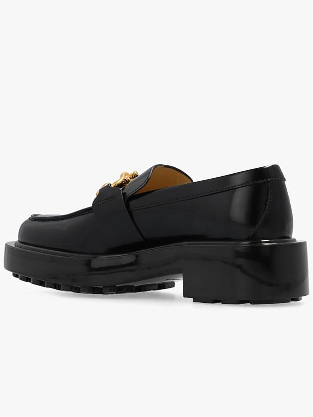 Monsieur Chunky Leather Loafers Black - BOTTEGA VENETA - BALAAN 6