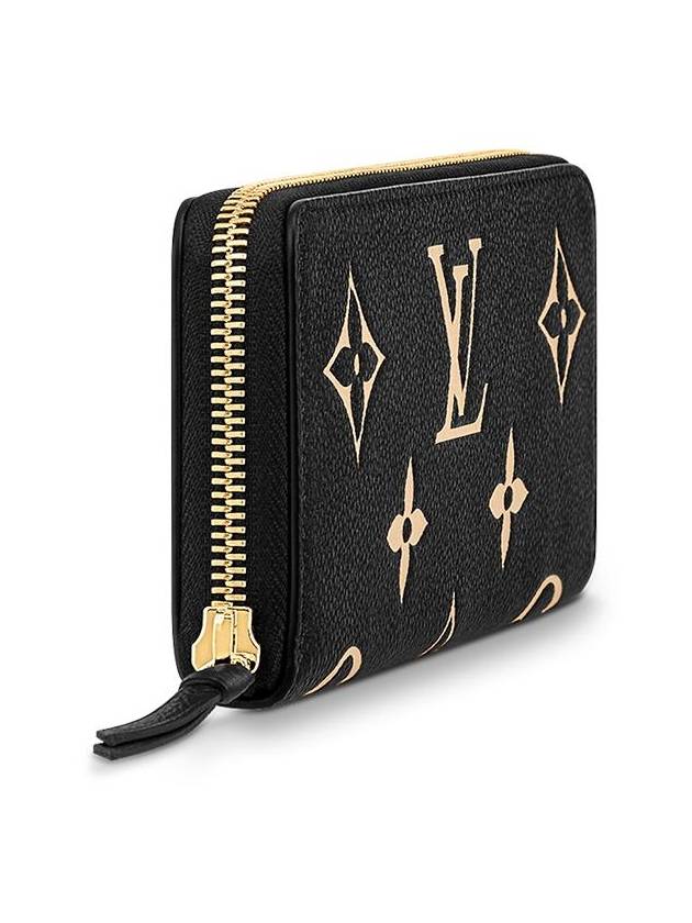 Women's Clemence Monogram Long Wallet Black - LOUIS VUITTON - BALAAN 3