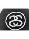 AU Australia SS LINK SKULL CAP Beanie ST731009 Black ONE SIZE - STUSSY - BALAAN 3