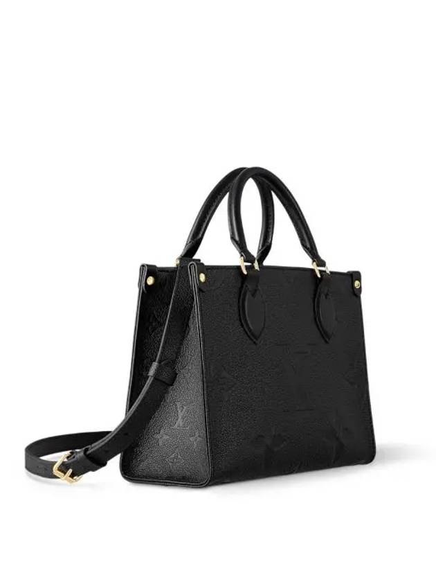 OnTheGo PM Monogram Tote Bag Black - LOUIS VUITTON - BALAAN 5