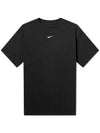 Sportswear Essentials Short Sleeve T-Shirt Black - NIKE - BALAAN 1