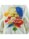 Swaying Flower Back Logo Hoodie Ivory - WOOYOUNGMI - BALAAN 11