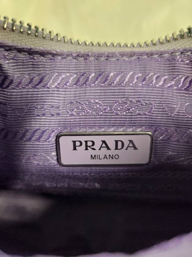 Women s Tesuto Chain Strap Hobo Bag Purple 1BH204 Condition B - PRADA - BALAAN 11