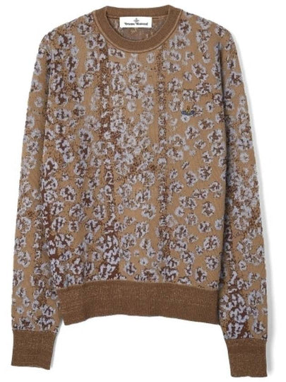 Leo Jumper Cotton Knit Top Beige - VIVIENNE WESTWOOD - BALAAN 2