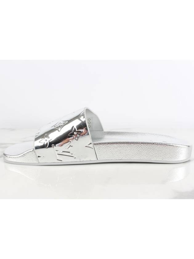 Waterfront Mule Silver 7 5 - LOUIS VUITTON - BALAAN 8