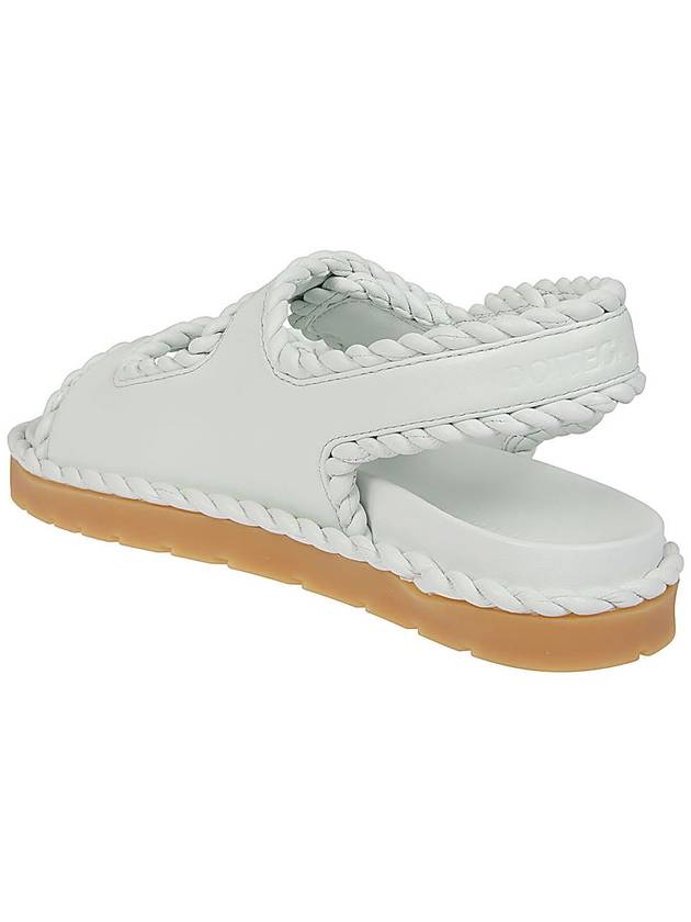 Jack Flat Sandals Glacier - BOTTEGA VENETA - BALAAN 4