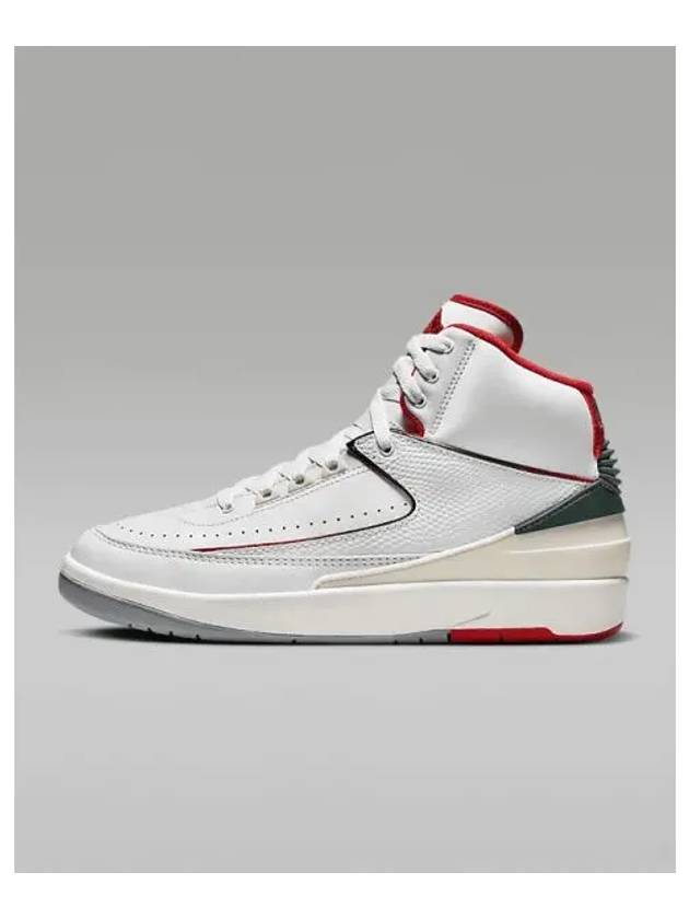 Air Jordan 2 Origins Men s Sneakers White Fur Fire Red DR8884 101 749142 - NIKE - BALAAN 1