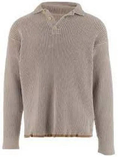 Men's Duci Chenille Knit Top Beige - JACQUEMUS - BALAAN 2