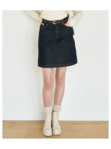 DENIM MINI SKIRT - BENSIMON - BALAAN 1