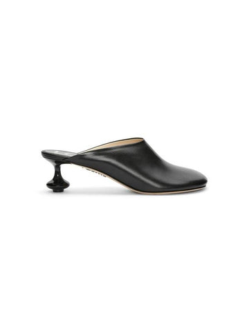 Women's Toy Goatskin Mule Black - LOEWE - BALAAN 1