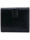 Gancini Leather Half Wallet Black - SALVATORE FERRAGAMO - BALAAN 4