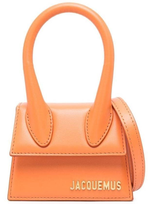 Le Chiquito Signature Mini Tote Bag Orange - JACQUEMUS - BALAAN 1