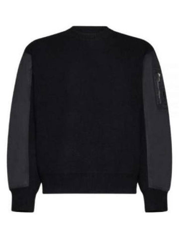 Sweater NBV7MA158A V606C 001 Black - NEIL BARRETT - BALAAN 1