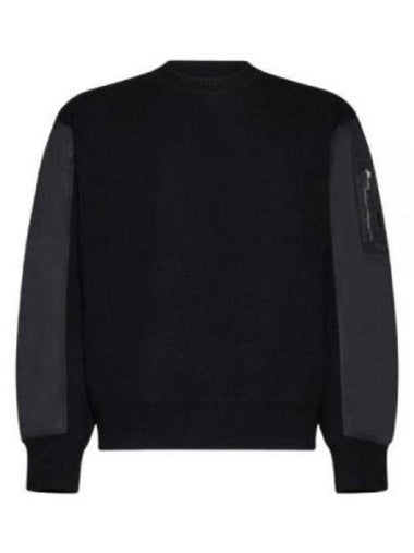 Sweater NBV7MA158A V606C 001 Black - NEIL BARRETT - BALAAN 1