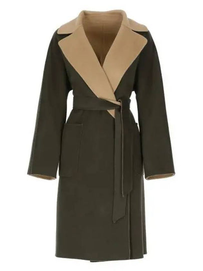 Reversible Single Coat Green - MAX MARA - BALAAN 2