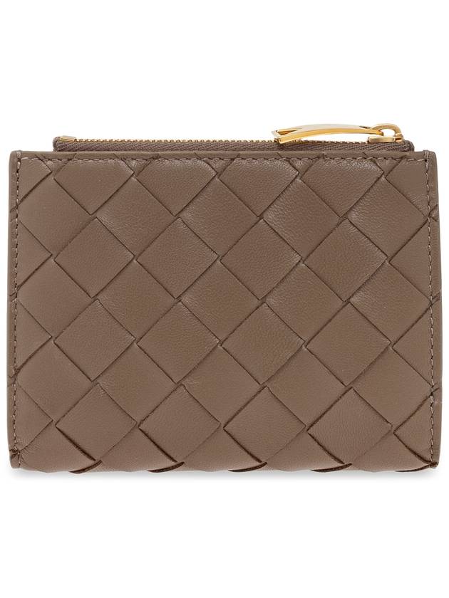 Bottega Veneta Wallet With Weave, Women's, Brown - BOTTEGA VENETA - BALAAN 3