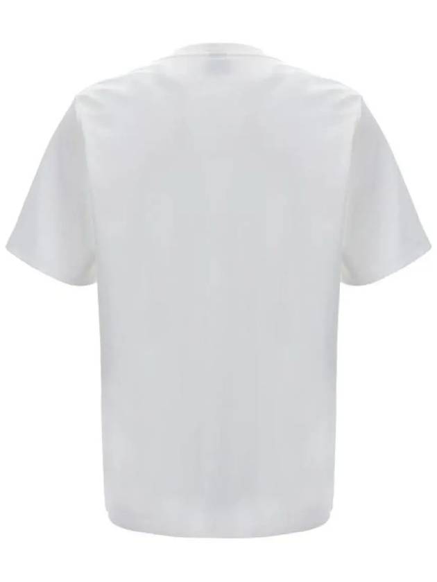 R27JRS110001000 White Logo Short Sleeve T Shirt - BERLUTI - BALAAN 2