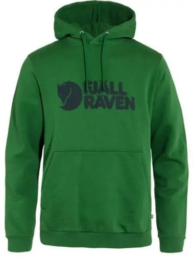 Men's Logo Hoodie Palm Green - FJALL RAVEN - BALAAN 1