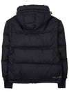 Coraia logo short down padded jacket black - MONCLER - BALAAN 3