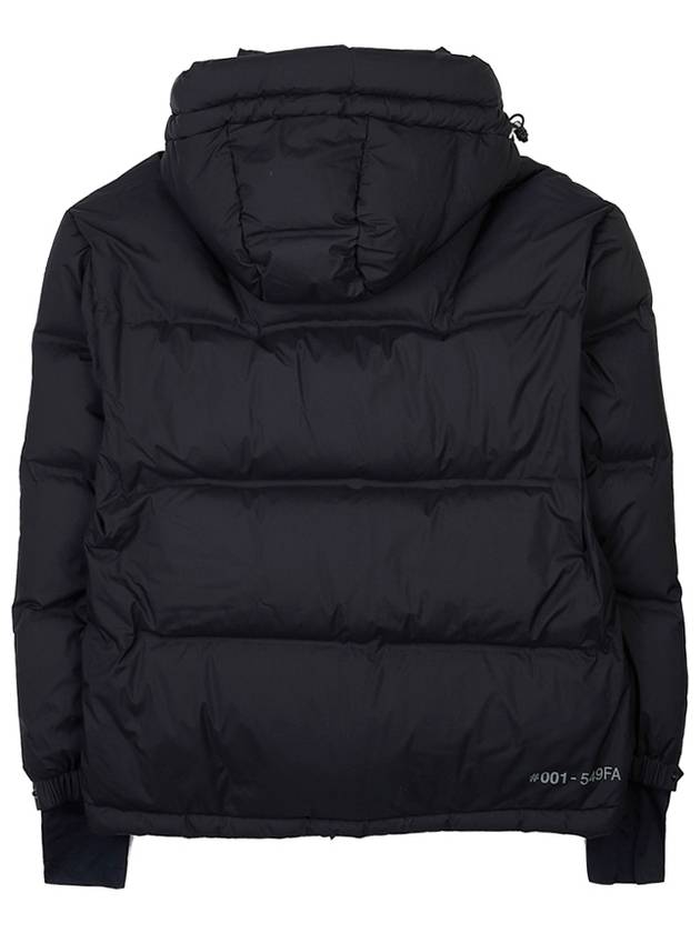 Coraia Logo Short Down Padded Jacket Black - MONCLER - BALAAN 3