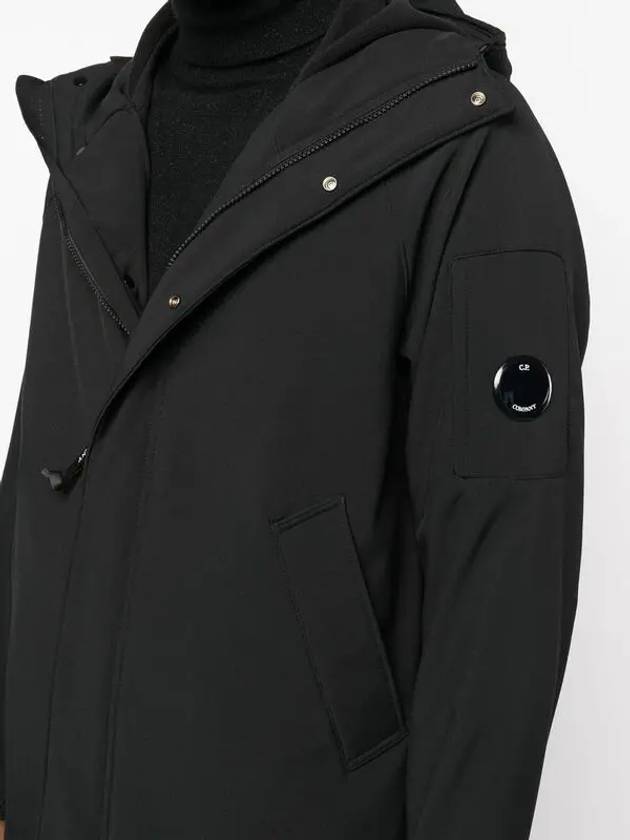 Men's Shell R Parka Black - CP COMPANY - BALAAN 3