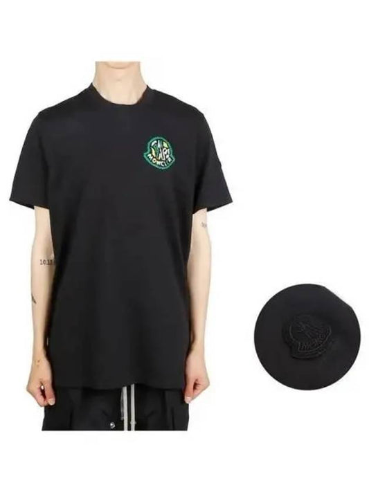 Wapen patch short sleeve t shirt 271002 - MONCLER - BALAAN 1