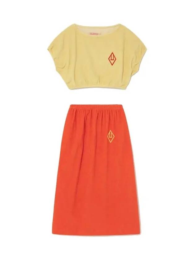 Kids Logo Two Tone Piece Yellow Red S22023 247AX - THE ANIMALS OBSERVATORY - BALAAN 2