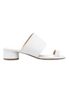 Low Mules White - MAISON MARGIELA - BALAAN.