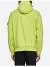 Wappen Patch Soft Shell Hooded Jacket Lemon - STONE ISLAND - BALAAN 7