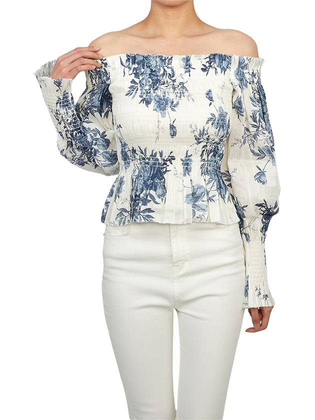 Women s Off Shoulder Blouse White - ALLSAINTS - BALAAN 6