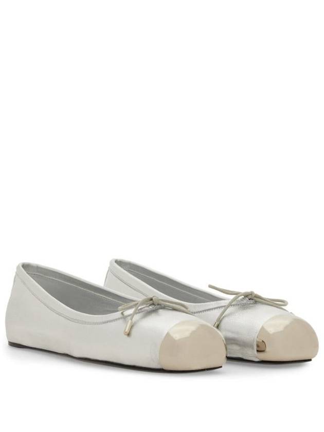 Ballerina Flat Shoes White - ALEXANDER MCQUEEN - BALAAN 4