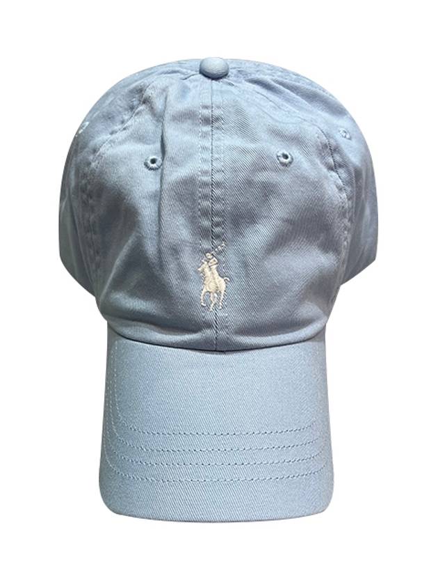 Embroidered Pony Logo Ball Cap Light Blue - POLO RALPH LAUREN - BALAAN 2