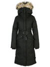 Morgan Coyote Fur Long Parka Black - NOBIS - BALAAN 2