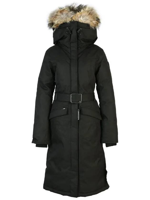 Morgan Coyote Fur Long Parka Black - NOBIS - BALAAN 2