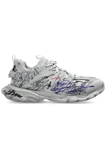 Balenciaga Sneakers Track Autographe, Men's, Grey - BALENCIAGA - BALAAN 1