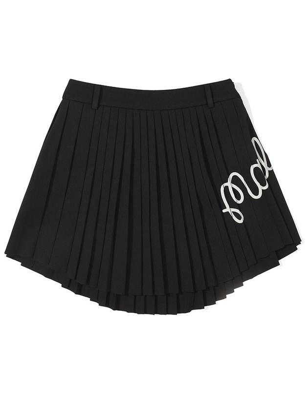 Utility pleated skirt BLACK WOMAN - MALBON GOLF - BALAAN 1