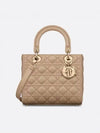 Lady Cannage Lambskin Medium Tote Bag Biscuit - DIOR - BALAAN 2