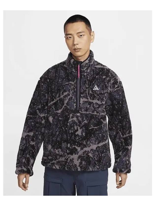 ACG Canwell Glacier Men s Therma Fit ADV Windproof Half Zip Top Dark Raisin Black Summit White FZ8623 573 732133 - NIKE - BALAAN 1