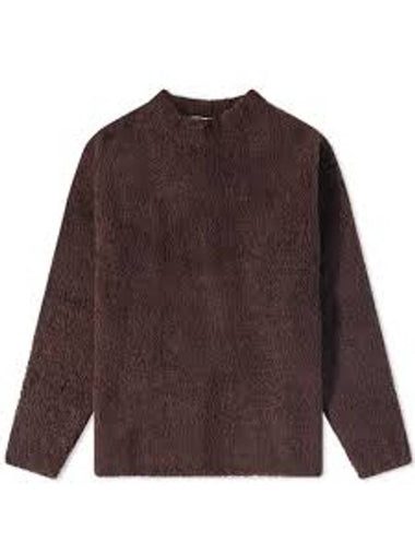 Sherpa boucl round neck knit - STUDIO NICHOLSON - BALAAN 1