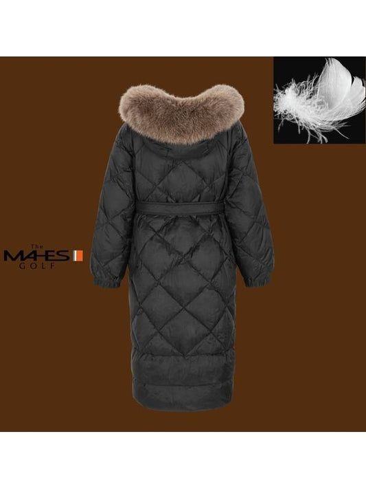 Down Padding Essential Quilted Long Down Padding Jacket GD40429 - MAHES - BALAAN 2