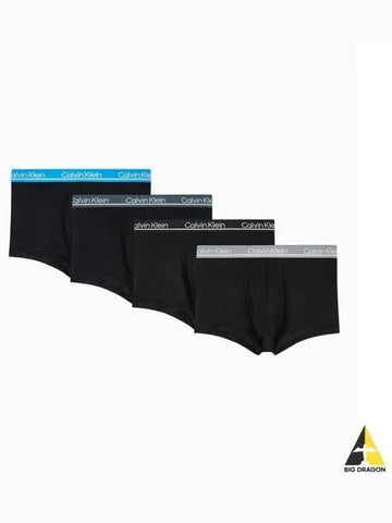 UNDERWEAR Men s CK Micro Plus 4PK Low Rise Trunk NP2446OL4A - CALVIN KLEIN - BALAAN 1