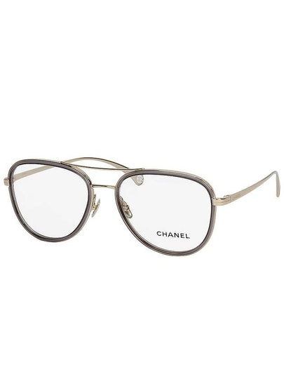 Eyewear Pilot Frame Sunglasses Gold - CHANEL - BALAAN 2