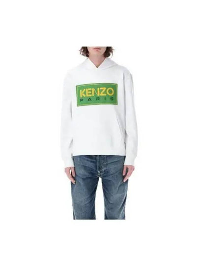 Paris Classic Popover Cotton Hoodie White - KENZO - BALAAN 2