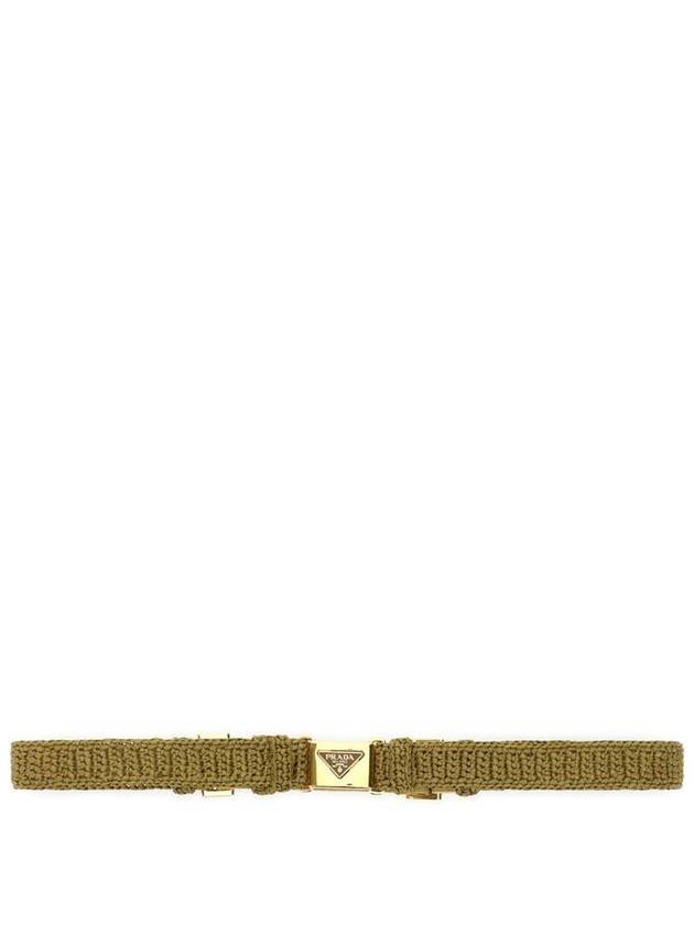 WOVEN FABRIC BELT 1CM265_2C2T_F039 - PRADA - BALAAN 2