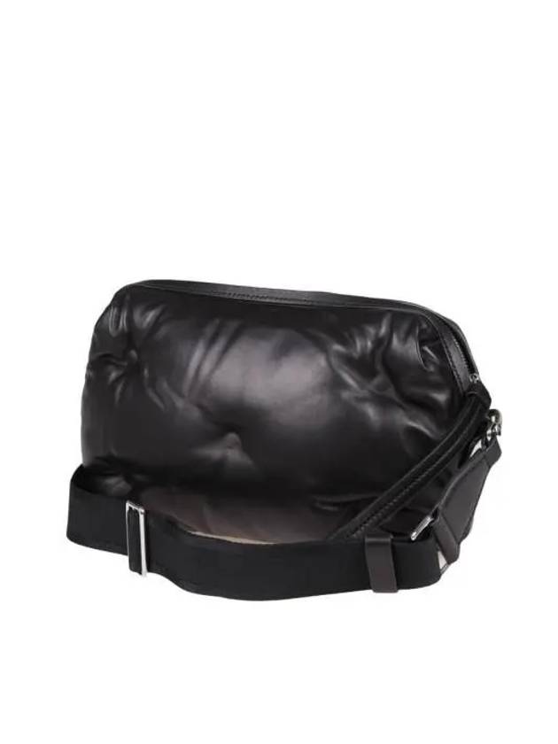 Glam Slam Nappa Leather Cross Bag Black - MAISON MARGIELA - BALAAN 6