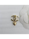 Crystal CC logo heart drop earrings ABA272 - CHANEL - BALAAN 6