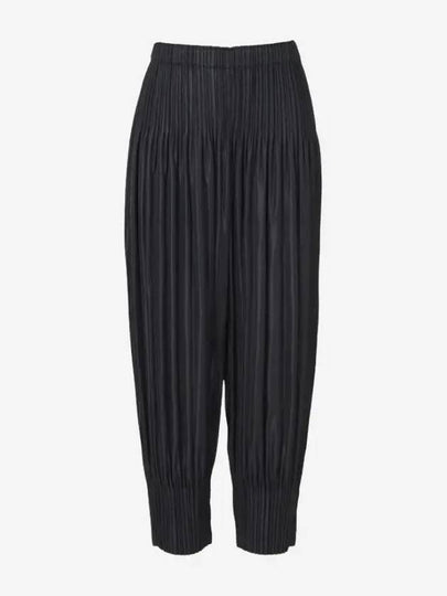 Fluffy Basic Track Pants Black - ISSEY MIYAKE - BALAAN 2