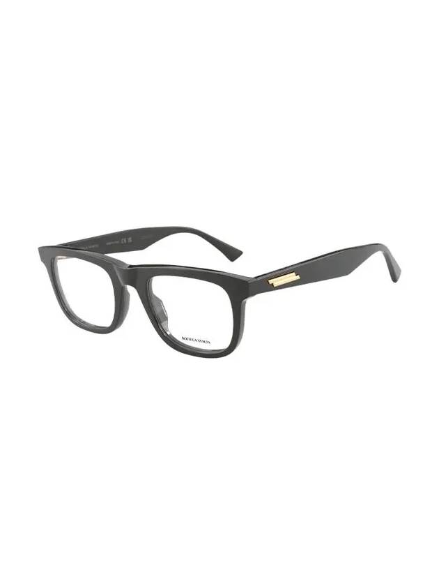 Eyewear Full Rim Square Acetate Eyeglasses Black - BOTTEGA VENETA - BALAAN 4